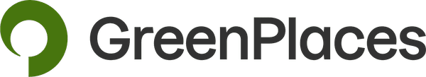 An image of a logo that says "GreenPlaces".